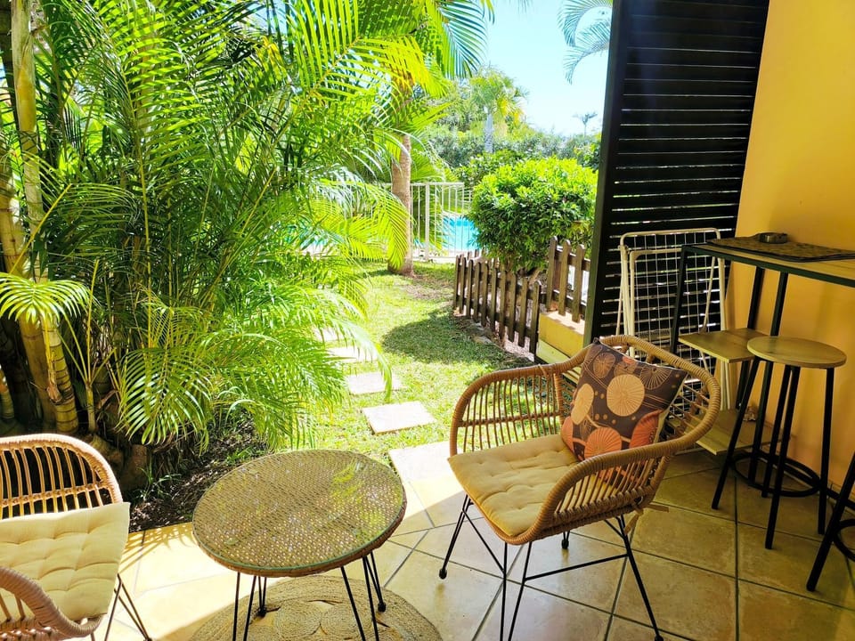 Patio, Balcony/Terrace, Garden view