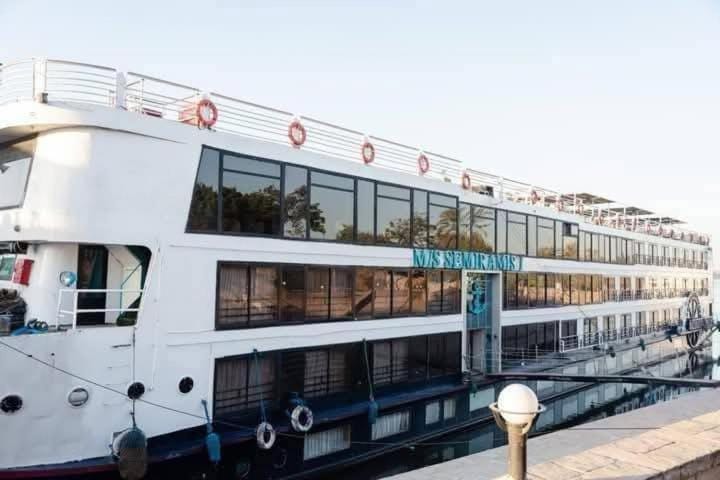 Nile Cruise 3 Nights Aswan to Luxor Sightseeing Included Docked boat in Egypt