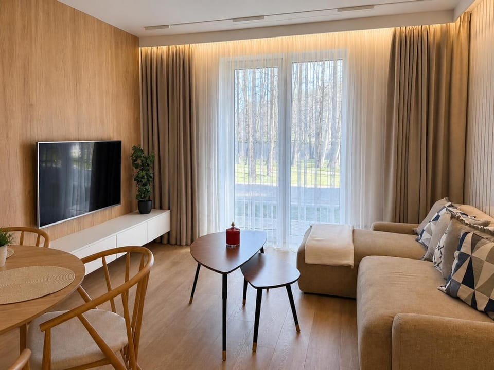 Eglių Nemirseta II Nauji apartamentai Palangoje Nemirsetos parke Apartment in Palanga