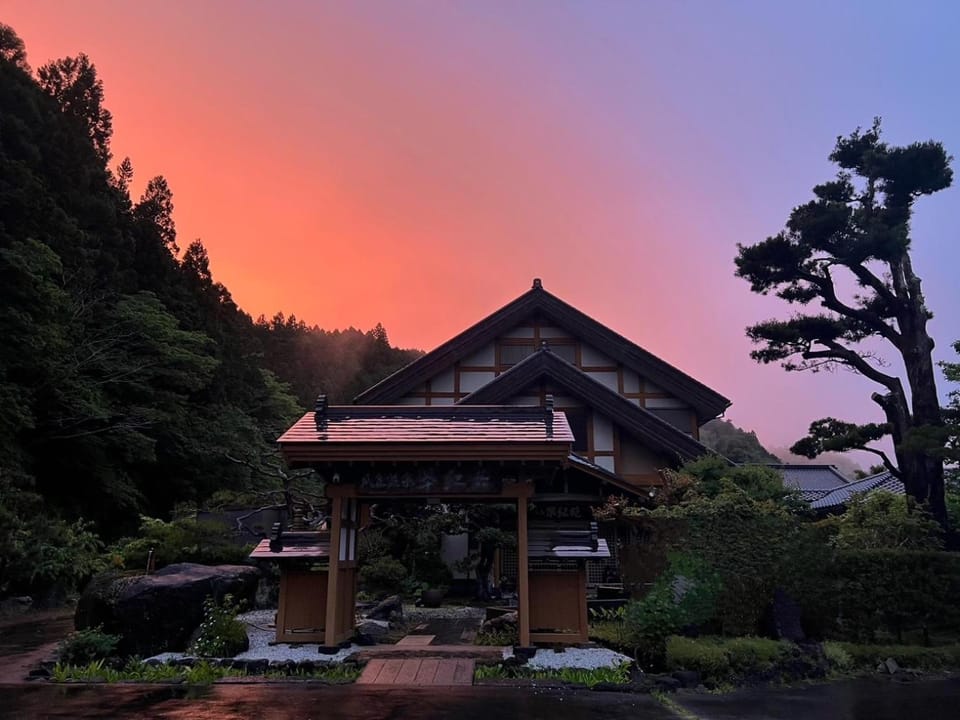 Property building, Sunset