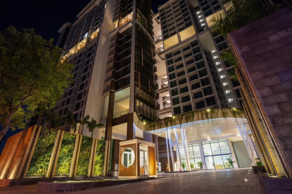 Property building, Night