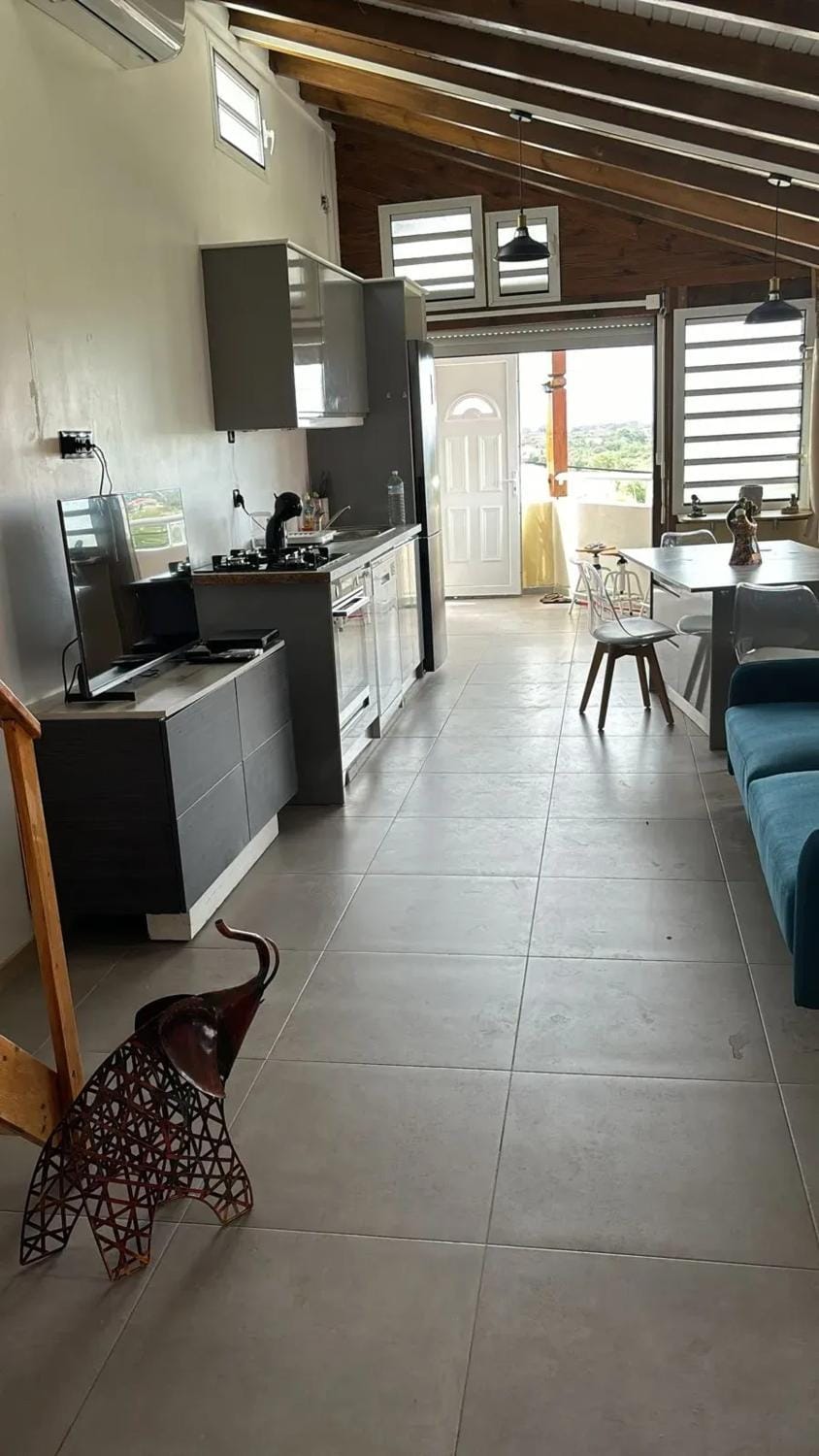 Appartement confortable à Saint-François 57 m² vue mer Apartment in Grande-Terre, Guadeloupe