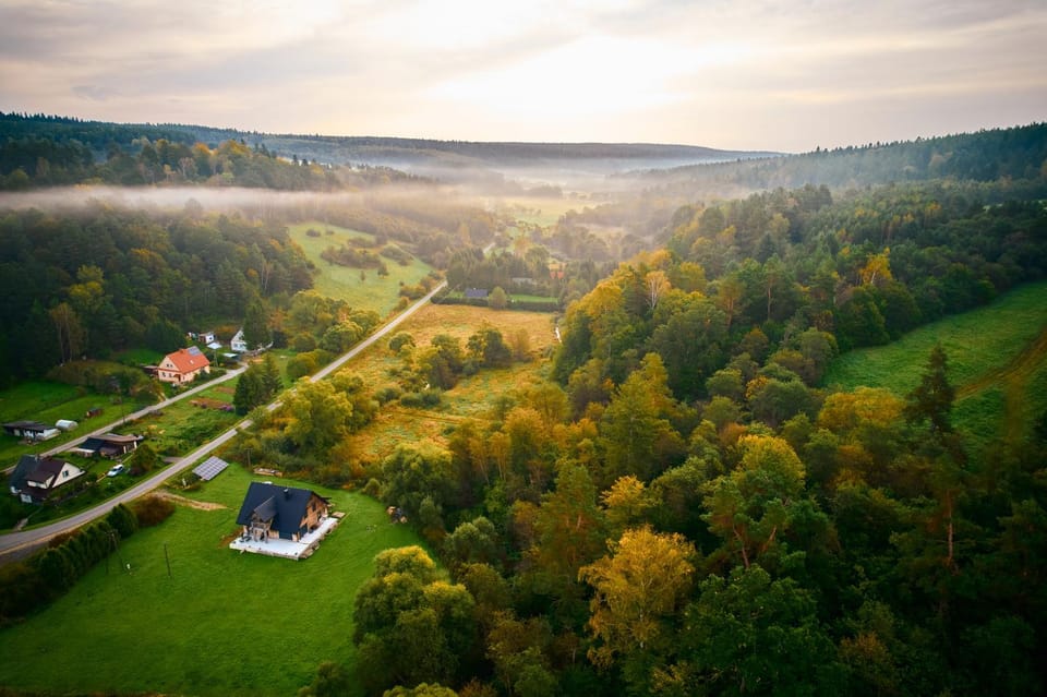 Spring, Day, Neighbourhood, Natural landscape, Bird's eye view, Mountain view