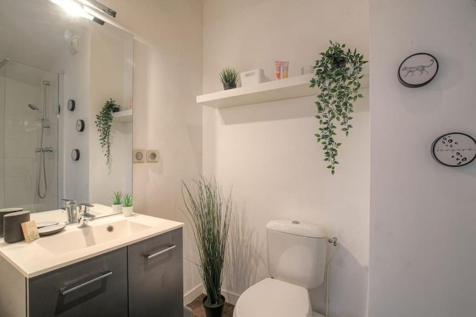 Beau studio rénové, proche gare, Lyon 3 Apartment in Villeurbanne
