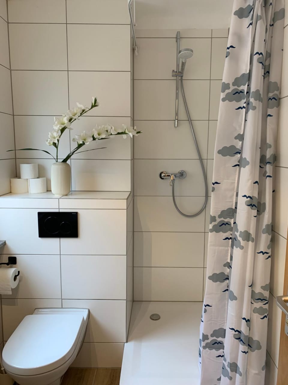 Shower, Toilet, Bathroom, towels
