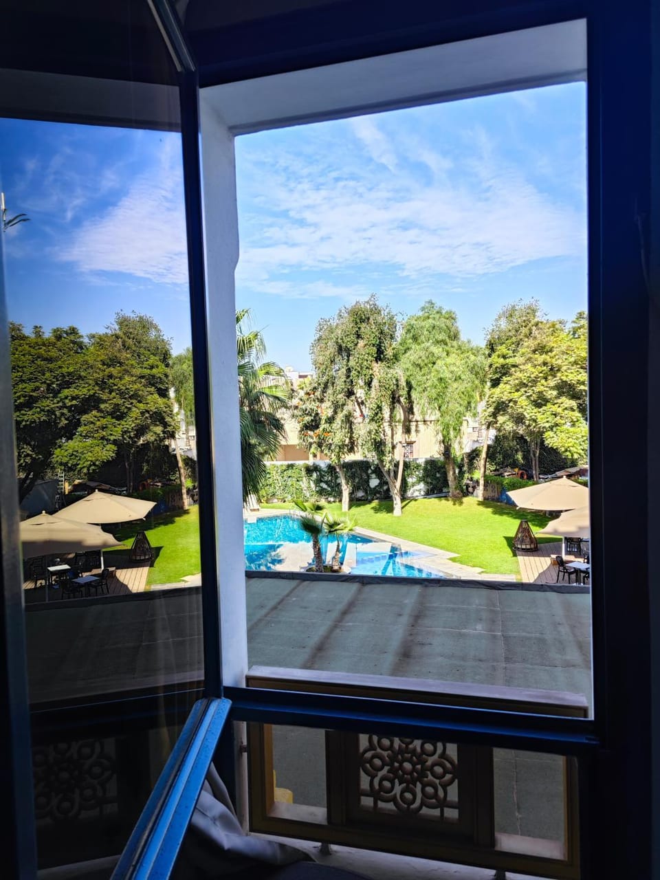 Garden, Pool view