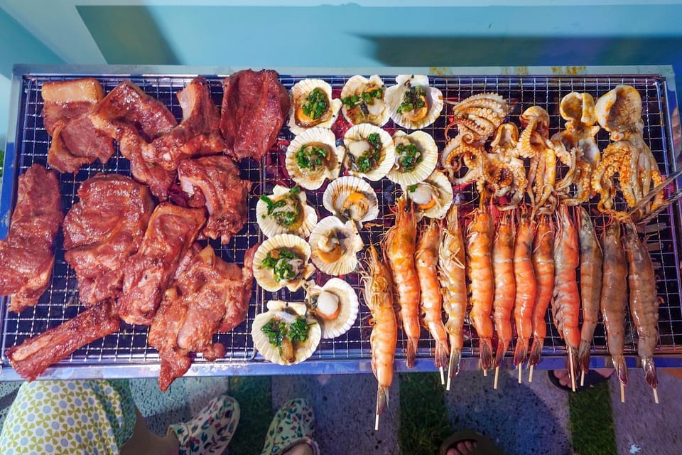 BBQ facilities, Food and drinks, Dinner