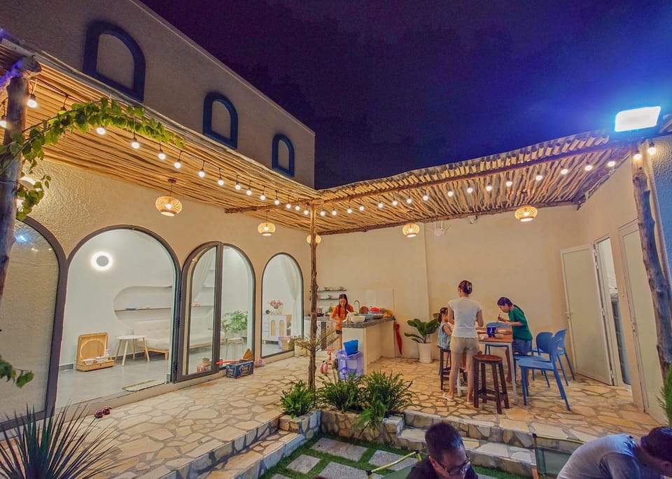Night, BBQ facilities, Garden, Balcony/Terrace, Communal kitchen