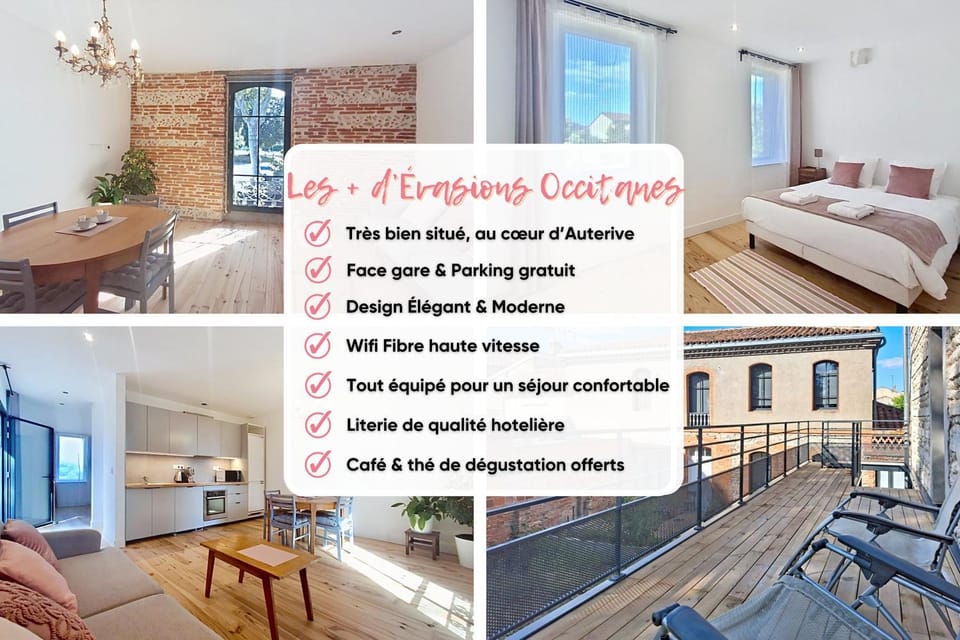 Evasions-Dérobade, centre-ville, gare Apartment in Occitanie