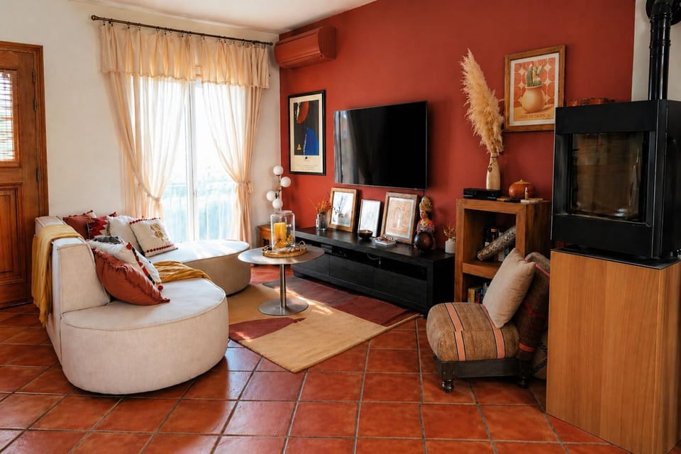 TV and multimedia, Living room, Seating area, Evening entertainment