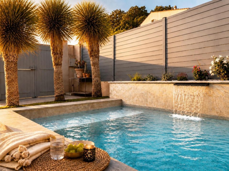 Day, Pool view, Swimming pool, sunbed