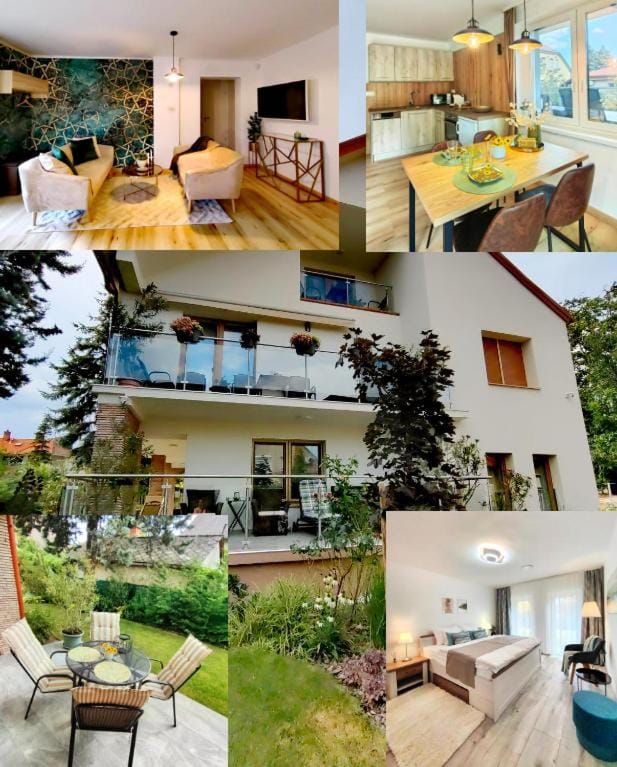 Garden, Living room, Dining area