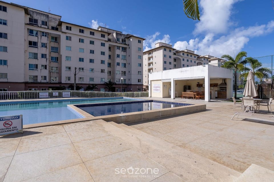 Condominium with a pool 850m from Praia do Sul, Ilhéus/BA VGT Apartment in Ilhéus
