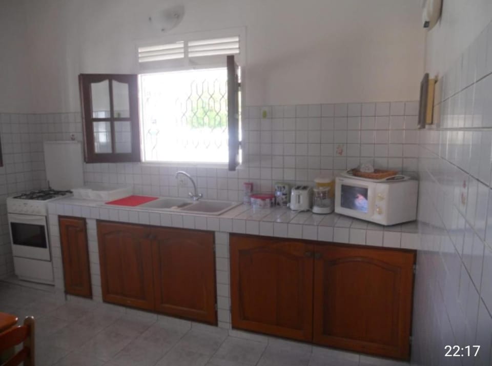Kitchen or kitchenette, oven, stove, toaster