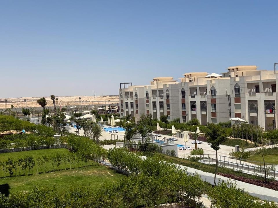 Property building, Natural landscape, Pool view, Swimming pool