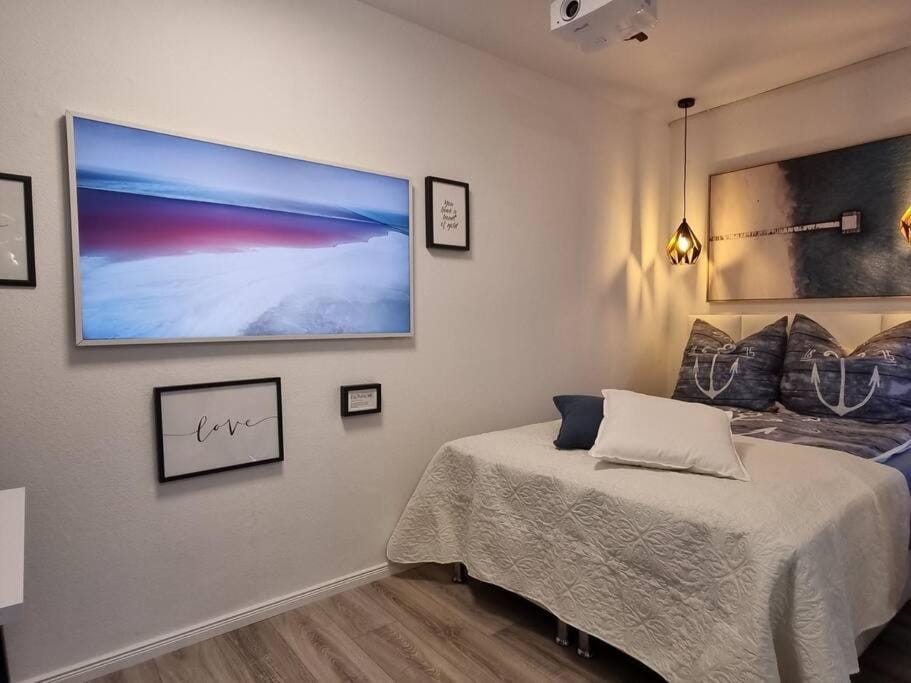 Gemütlich und modern 350m-Strand Apartment in Glücksburg