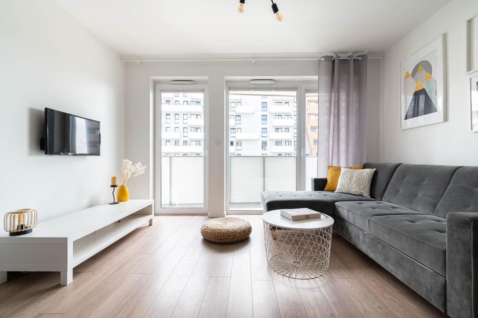 Park Apartment 3 Stawy - FREE PARKING - Self check-in Apartment in Poland