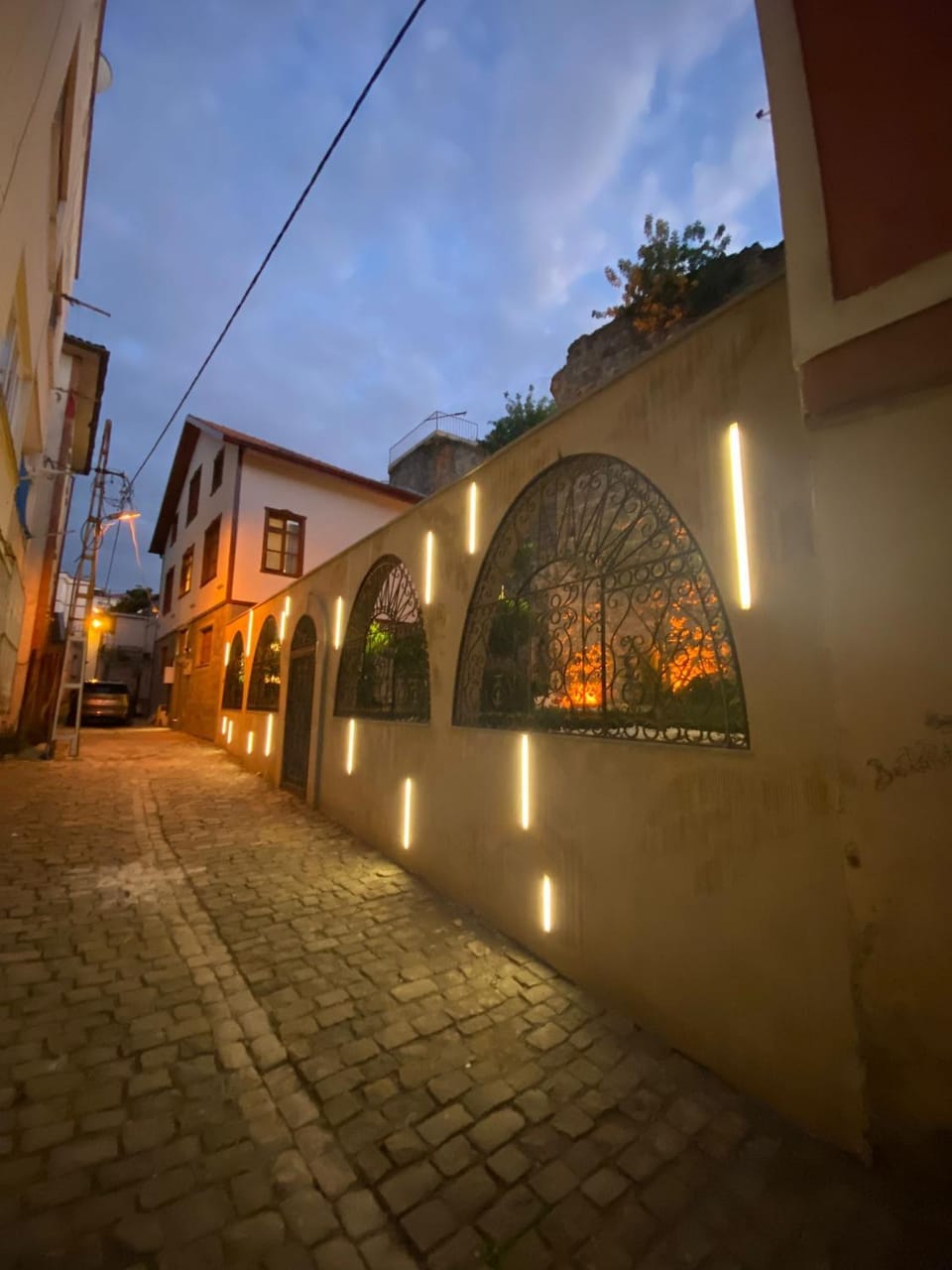 Property building, Night