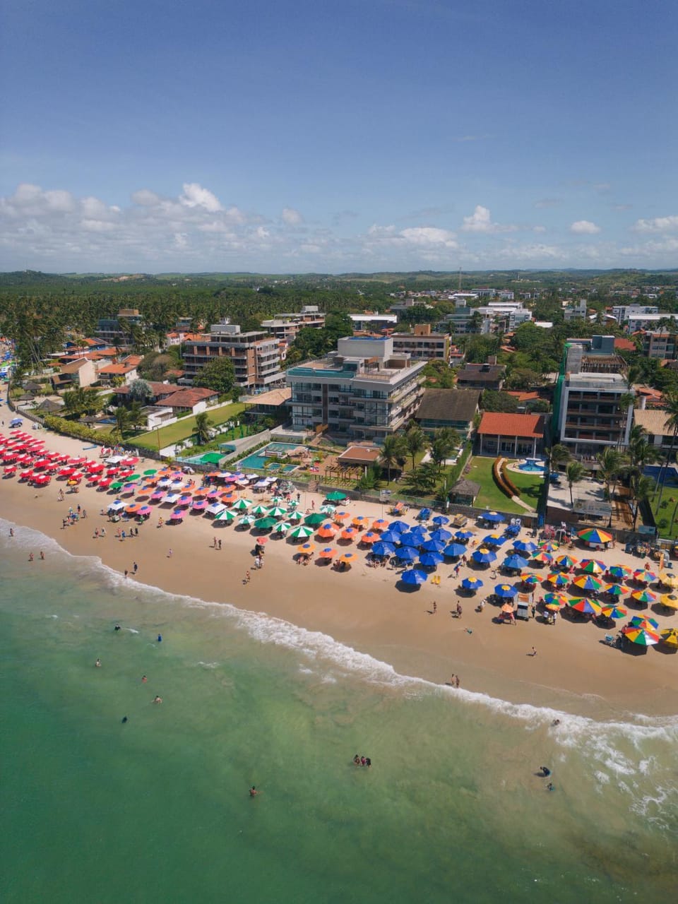 Day, Bird's eye view, Beach, Sea view, sunbed