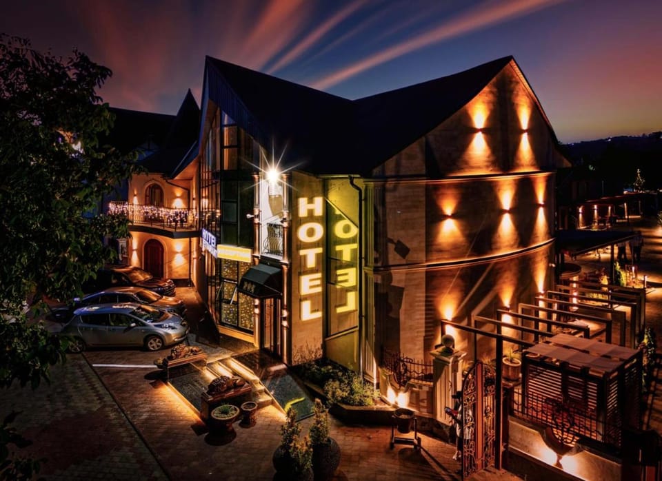 Property building, Night, Neighbourhood, Location