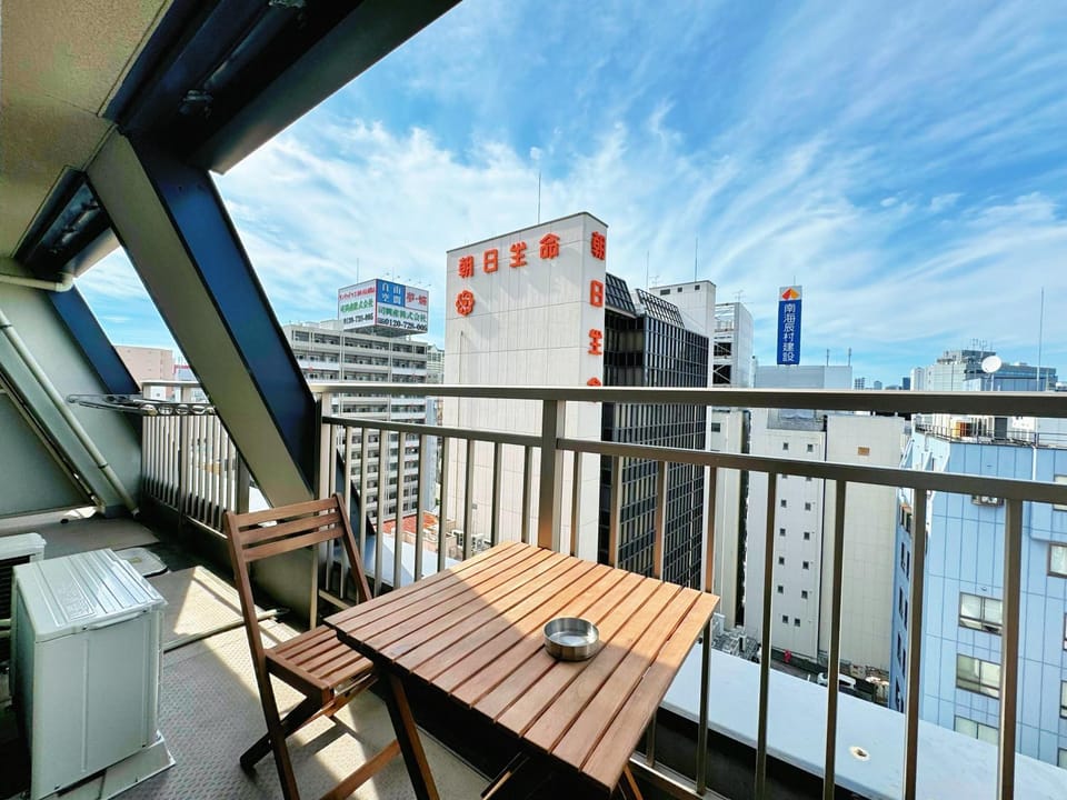 Day, View (from property/room), Balcony/Terrace, Dining area, City view