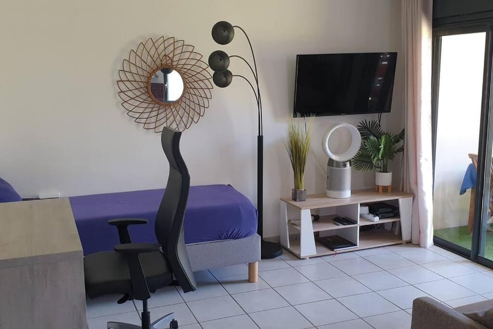 Studio avec jardin proche de la mer et commerces Apartment in Réunion