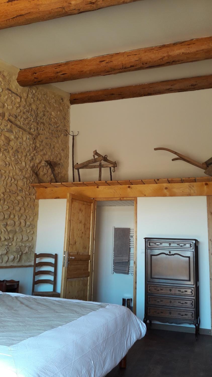 chambre à la campagne au milieu des lavandes Country House in Valensole