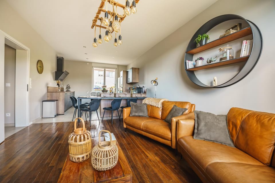 Living room, heating