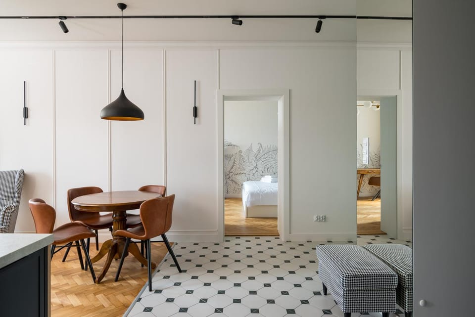 Bed, Kitchen or kitchenette, Living room, Photo of the whole room, Seating area, Dining area, Bedroom, wardrobe