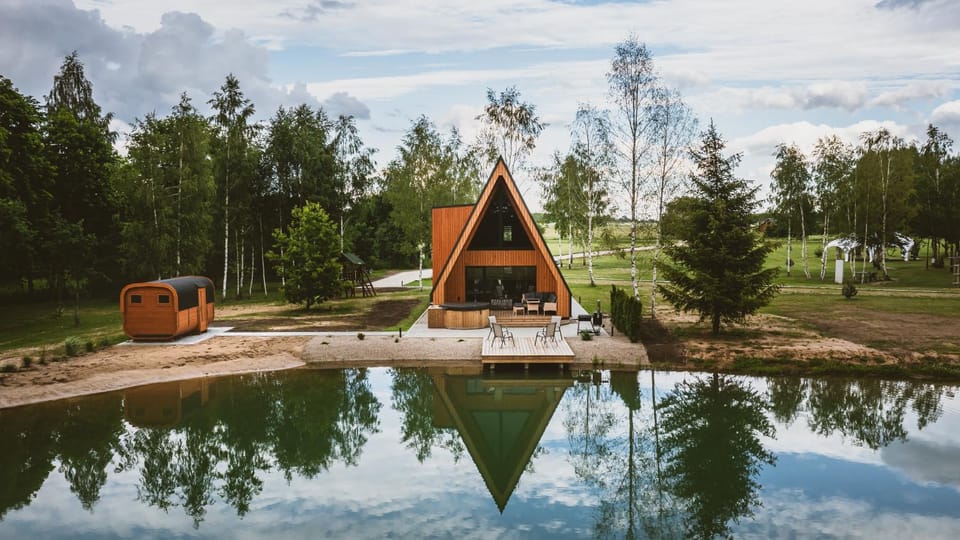 Poilsio Vingis House in Vilnius County, Lithuania