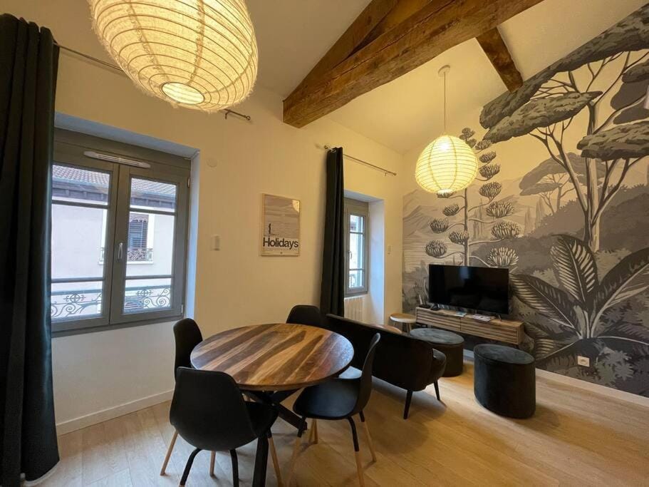 Joli T2 avec mezzanine, secteur gare, Lyon 3 - rue Baraban Apartment in Villeurbanne