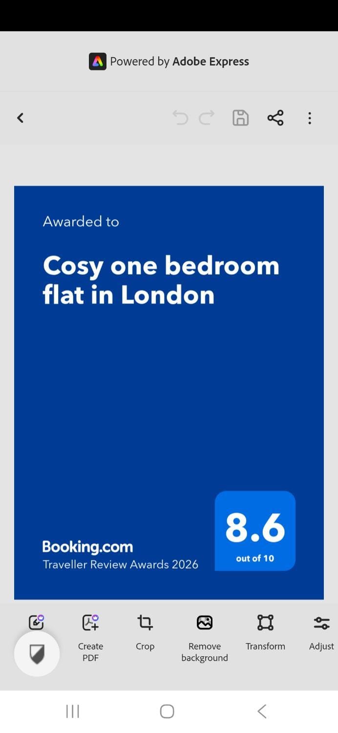Cosy one bedroom flat in London Apartment in London