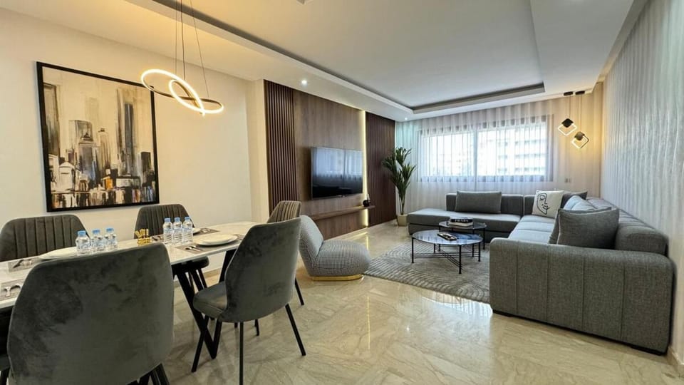 Dreamy 3BR with Terrace -AppartAli Luxury Platform Apartment in Casablanca
