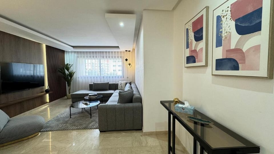 Dreamy 3BR with Terrace -AppartAli Luxury Platform Apartment in Casablanca