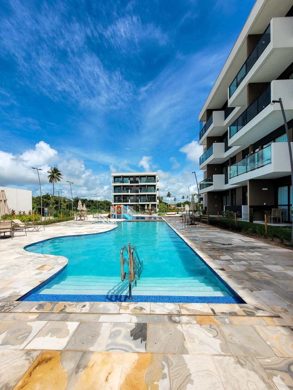 Property building, Pool view, Swimming pool