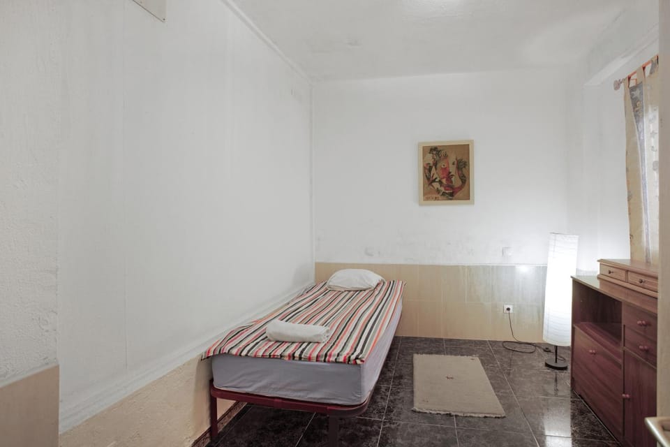 Property building, Living room, Bedroom
