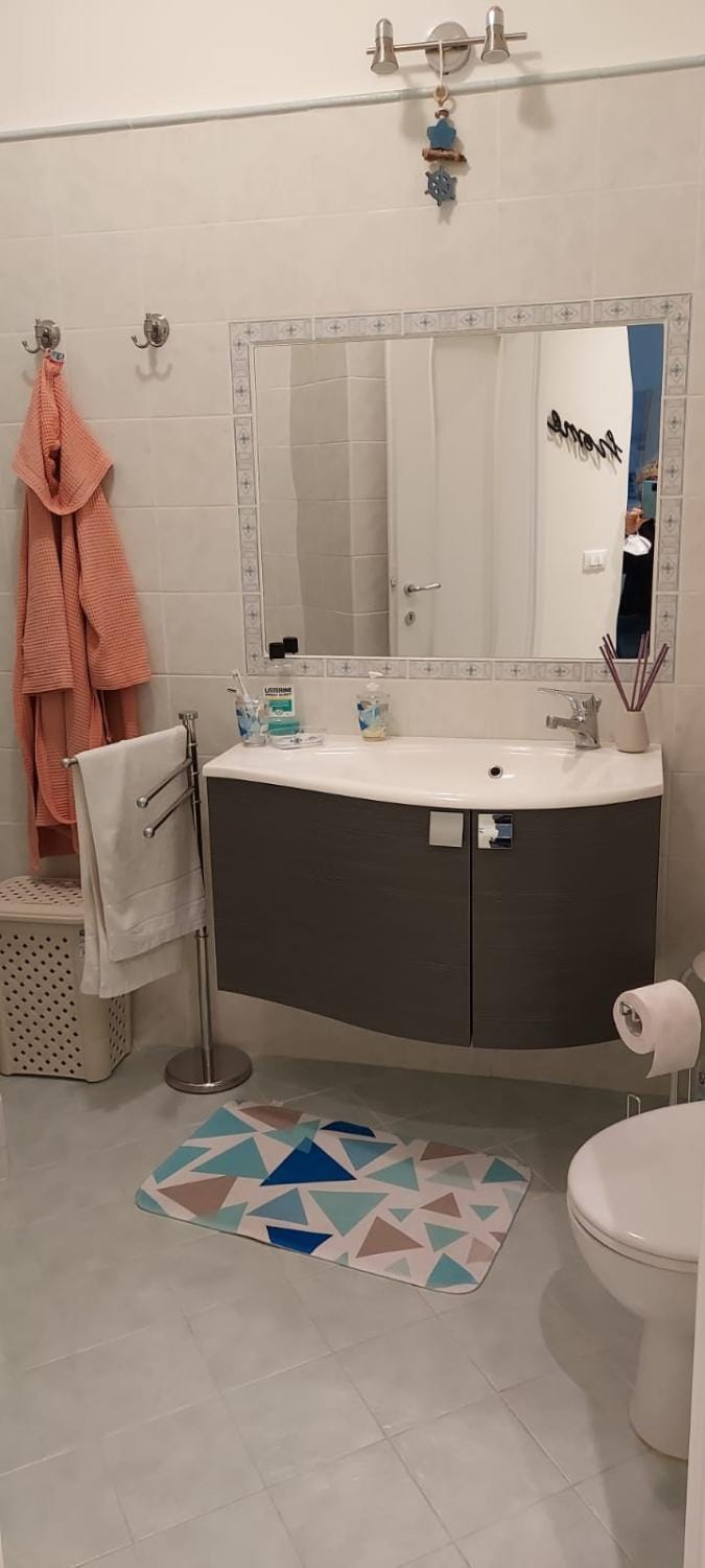 Shower, Toilet, Bathroom, towels