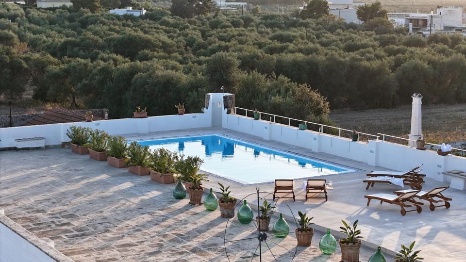 Summer, View (from property/room), Garden view, Swimming pool, Sunset, Inner courtyard view, sunbed