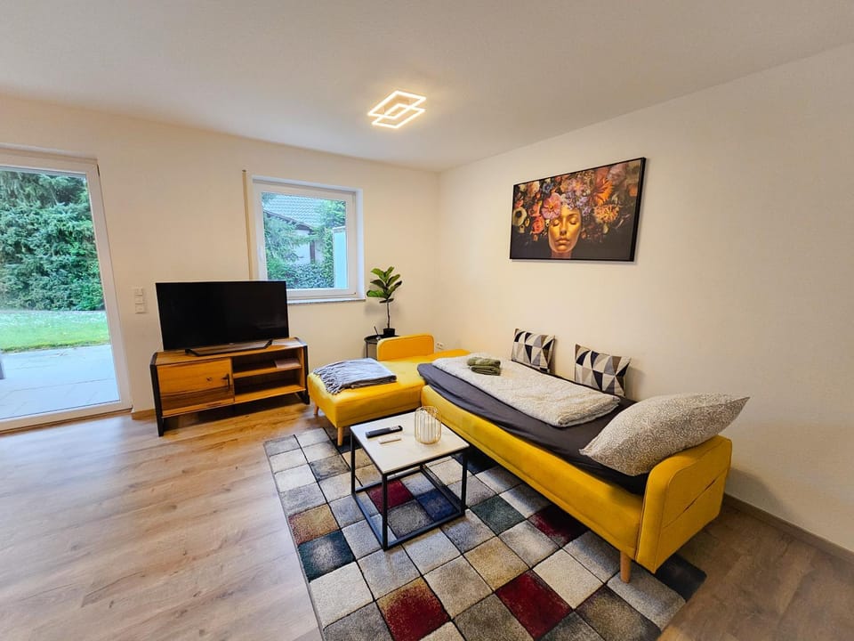 EcoCube Apartment in Rheine, 5pers, Küche, Wohnzim, Badezim Apartment in North Rhine-Westphalia