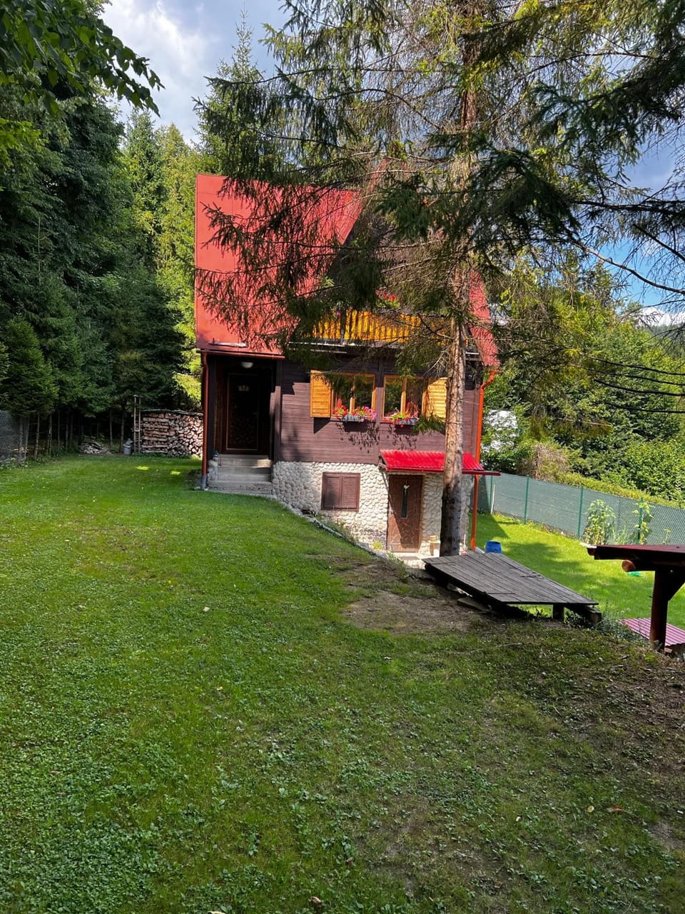 Property building, Natural landscape, Garden