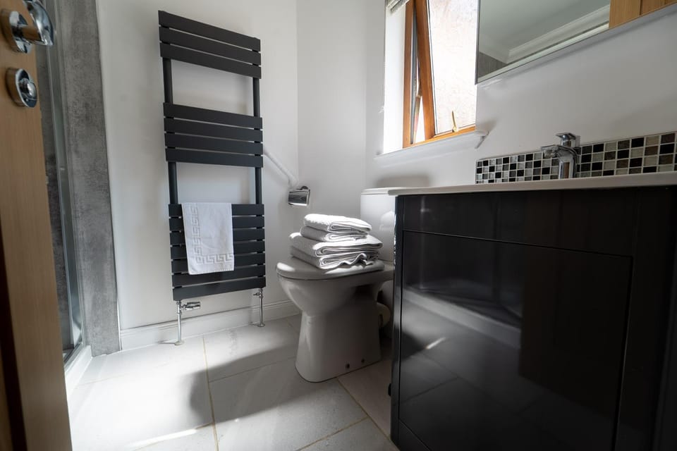 Toilet, Bathroom, towels