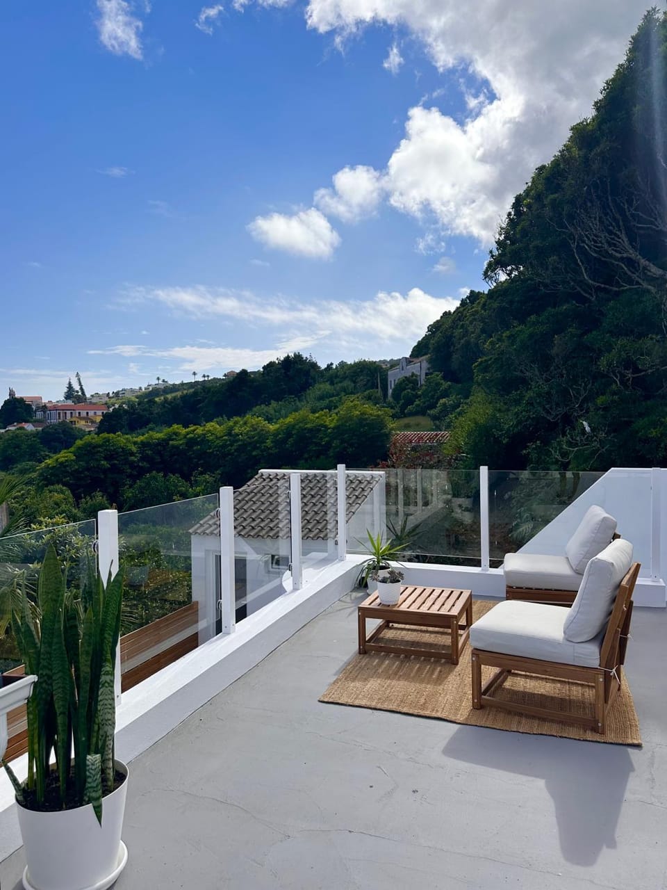 Balcony/Terrace, Mountain view, sunbed