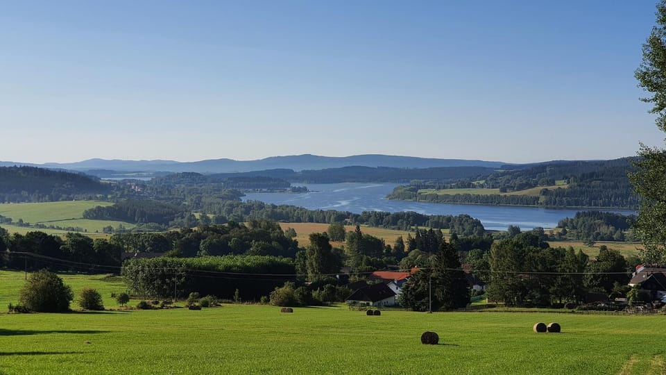 Natural landscape, Lake view