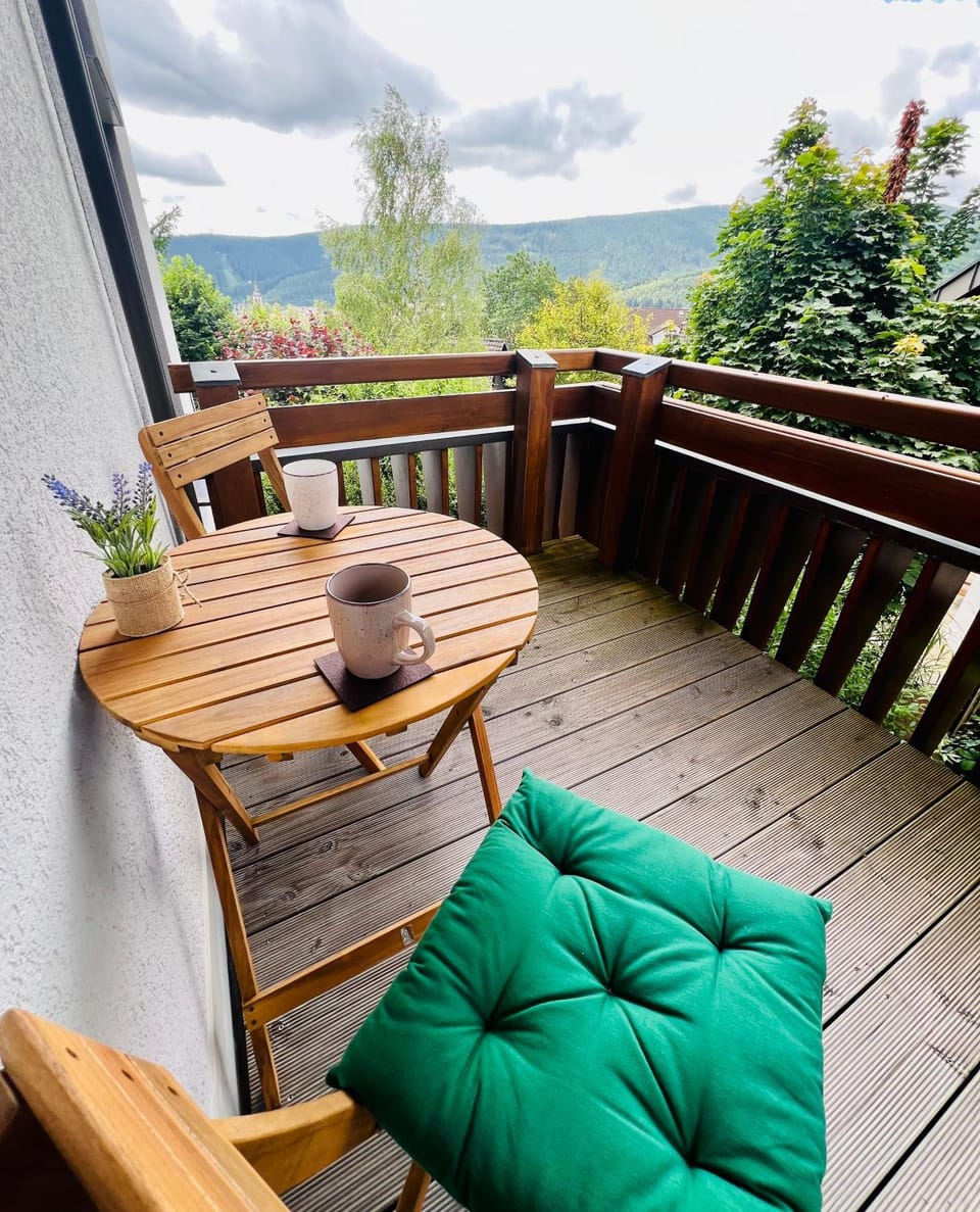 View (from property/room), Balcony/Terrace, Seating area