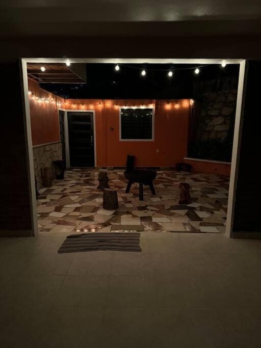 Patio, Night