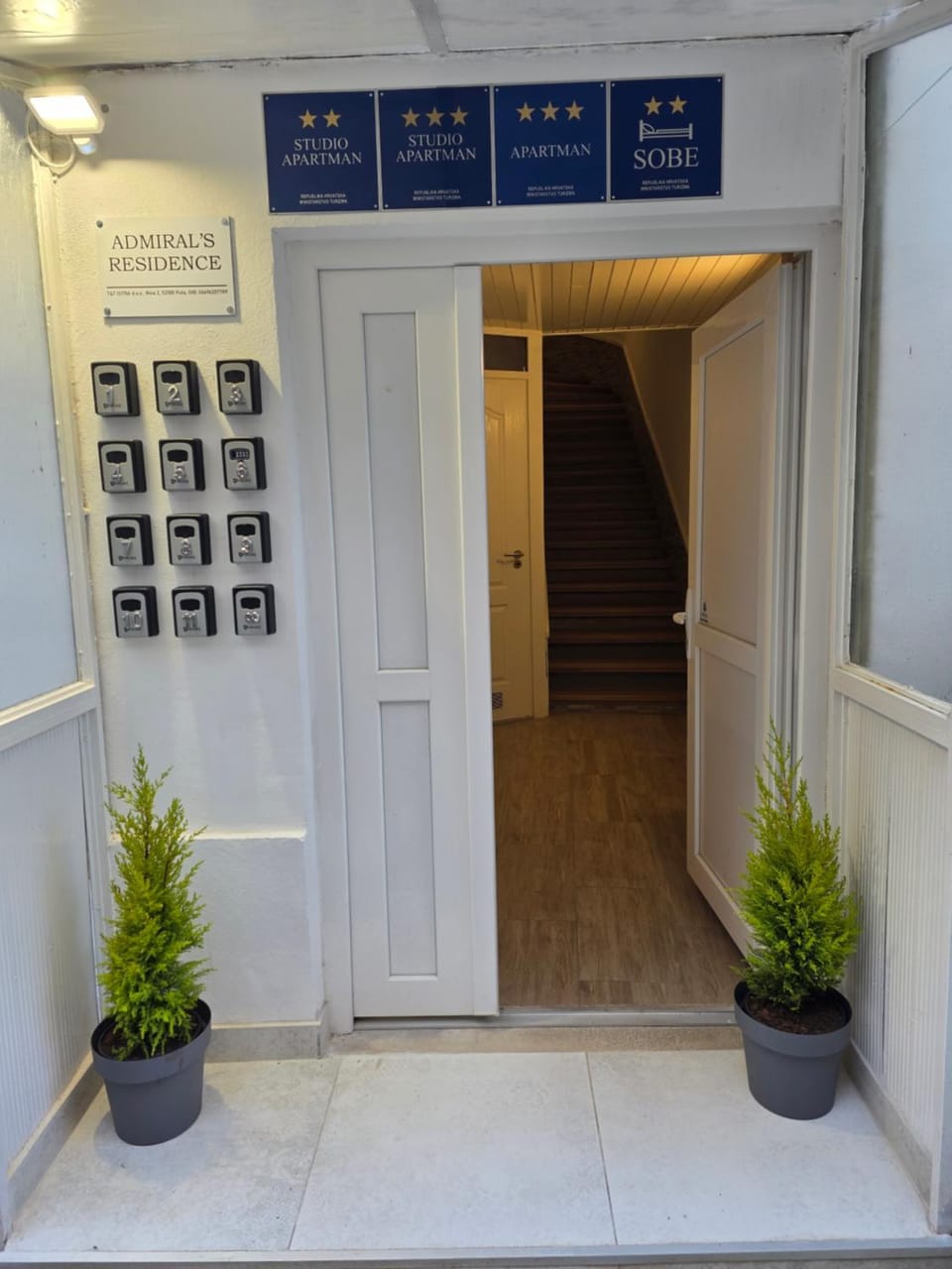 Admiral's Residence Apartment in Pula