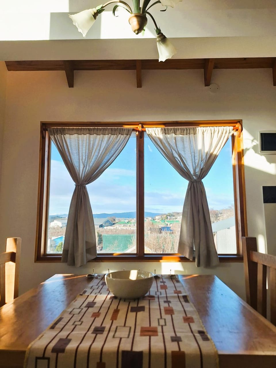 Natural landscape, View (from property/room), Dining area