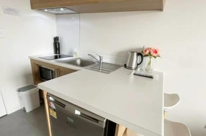 Cozy Studio with Heat pump & parking near Hospital Apartment in Hamilton