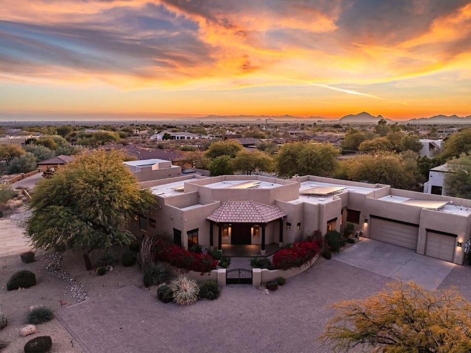 Midnight At The Oasis House in Scottsdale