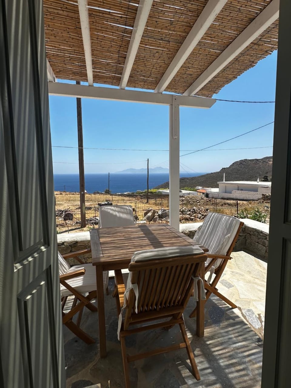 Patio, Day, Natural landscape, View (from property/room), Balcony/Terrace, Dining area, Mountain view, Sea view